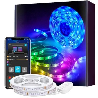 Лента светодиодная умная Govee H6110 RGB Smart Wi-Fi + Bluetooth LED Strip Lights 10м Белый (H61103A1)