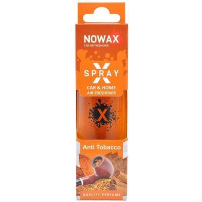 Ароматизатор воздуха Nowax с распылителем X Spray - Anti Tobacco 50мл. (NX07606)