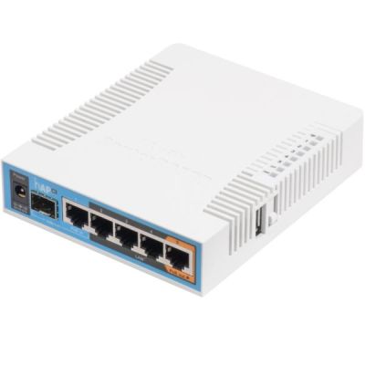 Маршрутизатор MikroTik hAP ac (RB962UiGS-5HacT2HnT) (RB962UIGS-5HACT2HNT)