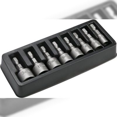 Набор насадок TOPEX 1/4 " 8шт 39D387