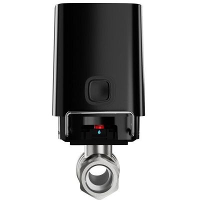 Умный шаровый кран Ajax WaterStop 1" Jeweler, беспроводной, черный