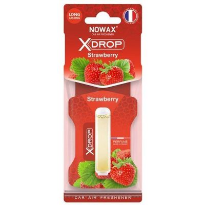 Ароматизатор воздуха Nowax Целлюлозный с капсулой X Drop - Strawberry (NX00060)