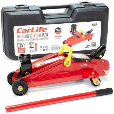 Домкрат Carlife Гидравлический (Подкатной) 2т. 135-335мм (FJ590P)