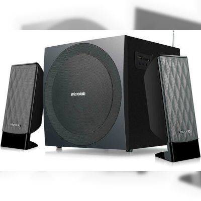 Акустическая система 2.1 Microlab M-300U Black (M-300U)