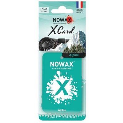 Ароматизатор воздуха Nowax X Card - Alpine (NX07533)
