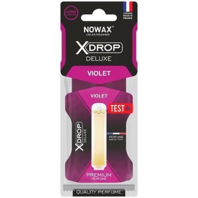 Ароматизатор воздуха Nowax Целлюлозный с капсулой X Drop Deluxe - Violet (NX00069)