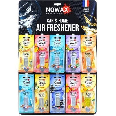 Набор ароматизаторов воздуха Nowax Mix №1 Sweet Fresh 40 шт (NX07773)