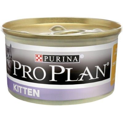 Влажный корм для котят Purina Pro Plan Kitten с курицей, 85 г