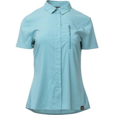 Рубашка женская Turbat Maya SS Wmn Meadowbrook Blue L голубой