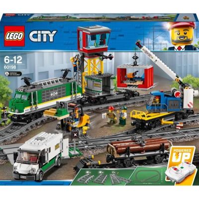 LEGO 60198 City Trains Товарный поезд