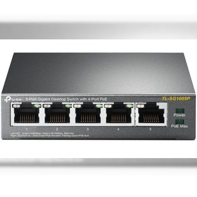 Коммутатор TP-LINK TL-SG1005P (TL-SG1005P)