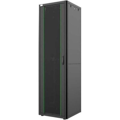 Шкаф MIRSAN 19", 42U, GTN SERVER, 600x600 мм, чорный (MR.GTN42U66DE.01)
