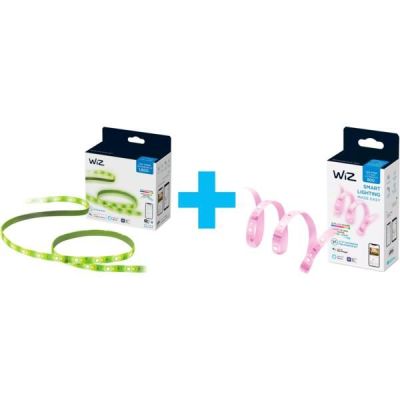 Умная светодиодная лента WiZ LEDStrip (1600Lm) 2700-6500K RGB Wi-Fi 2 метра Wi-Fi (929002524801)