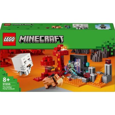 LEGO Minecraft Засада возле портала в нижний мир 21255