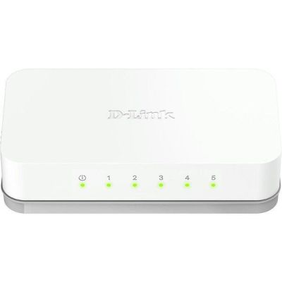 Коммутатор D-Link GO-SW-5E 5xFE, Неуправляемый (GO-SW-5E)