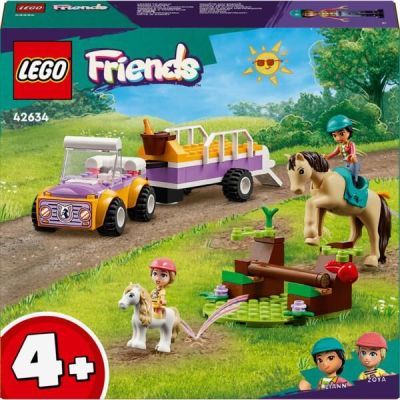 LEGO Friends Прицеп для коня и пони 42634