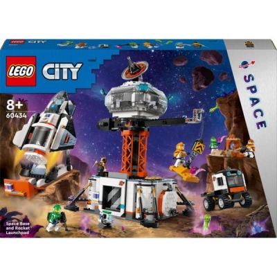 LEGO City Космическая база и стартовая площадка для ракеты 60434