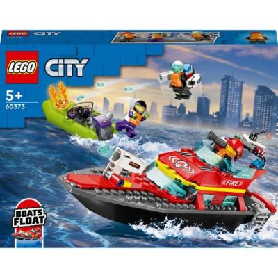 LEGO 60373 City Лодка пожарной бригады
