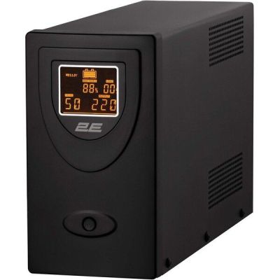 ИБП 2E DD2000, 2000va/1200w, lcd, usb, 2xschuko (2E-DD2000)