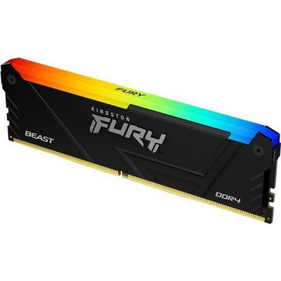 Память для ПК Kingston DDR4 32GB 3600 FURY Beast RGB (KF436C18BB2A/32)