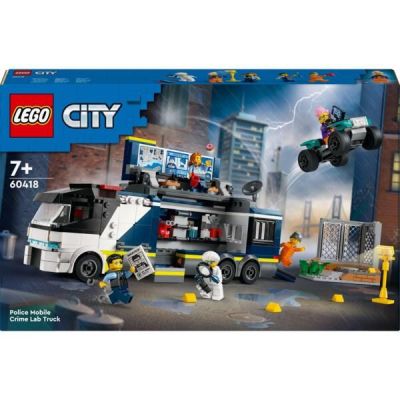 LEGO City Передвижная полицейская криминалистическая лаборатория 60418