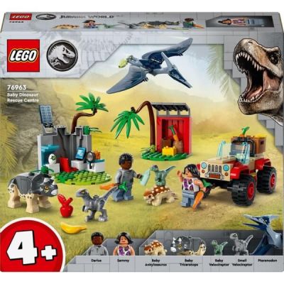 LEGO Jurassic World Центр спасения малышей динозавров 76963