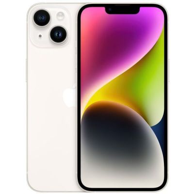 Смартфон Apple iPhone 14 256GB Starlight (MPW43RX/A)