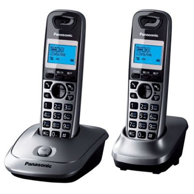 Телефон Dect Panasonic KX-TG2512UAM Metallic