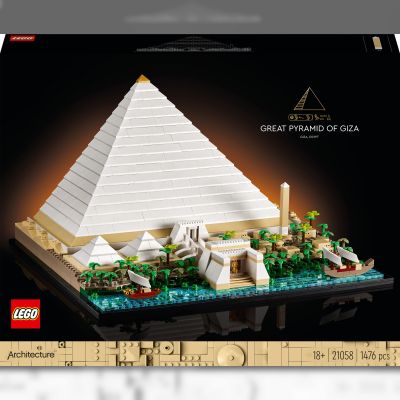 Конструктор LEGO Architecture Піраміда Хеопса (21058)