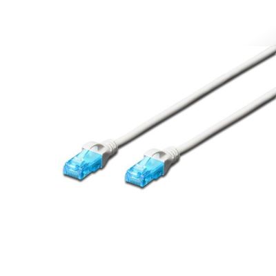 Патч-корд DIGITUS CCA CAT 5e UTP, 5м, AWG 26/7, PVC, белый