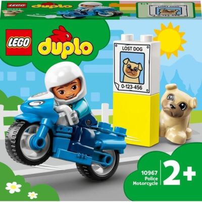 LEGO 10967 DUPLO Town Полицейский мотоцикл