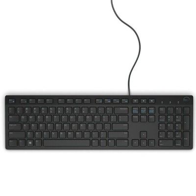 Клавиатура Dell KB216 Ukrainian QWERTY- Black (580-AHHE)