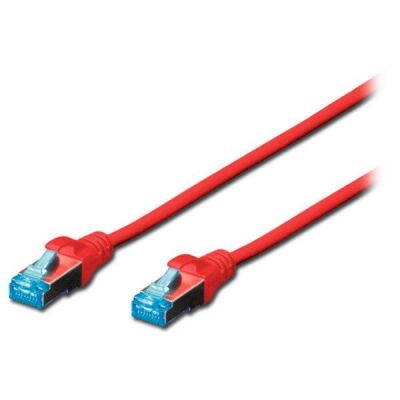 Патч-корд DIGITUS CCA CAT 5e UTP, 5м, AWG 26/7, PVC, красний