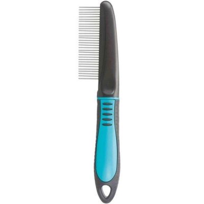 Расческа со средним крутящимся зубом для кошек и собак Trixie 22 см