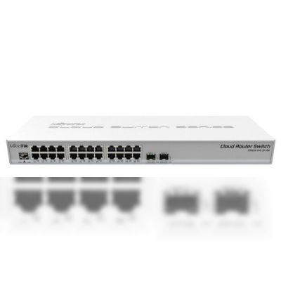 Комутатор MikroTik Cloud Router Switch CRS326-24G-2S+RM (CRS326-24G-2S+RM)