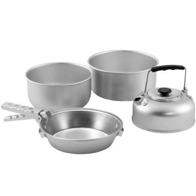 Набор туристической посуды Easy Camp Adventure Cook Set L Silver (580039)