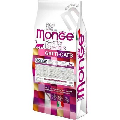 Сухой корм для кошек Monge Cat Adult с курицей и рисом 10 кг