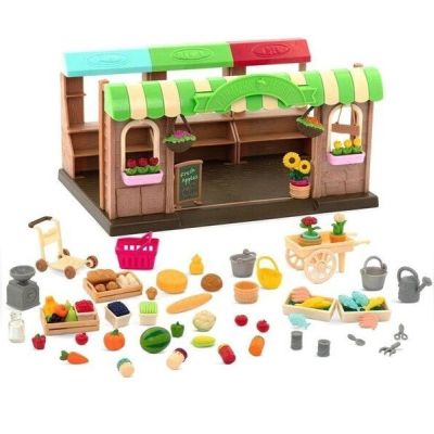 Игровой набор Li`l Woodzeez Фермерский рынок WZ6630