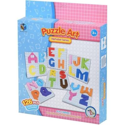 Пазл Same Toy Puzzle Art Alphabet series 126 элементов (5990-3Ut)