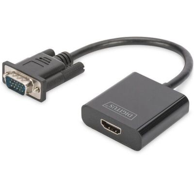Переходник DIGITUS VGA – HDMI Full HD (DA-70473)