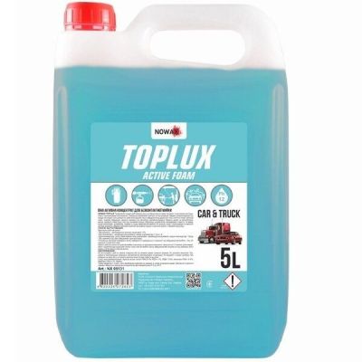 Пена активная Nowax концентрат для бесконтактной мойки Toplux Active Foam 5л. 1:120; 1:80 і 1:12; 1:8 (NX05131)