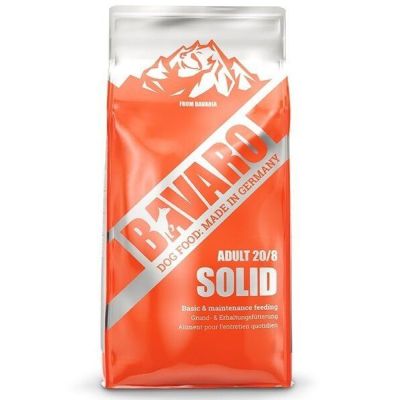 Сухой корм для взрослых рабочих собак Bavaro Solid 20/8 18 кг