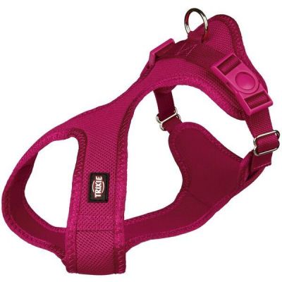 Шлея для собак Trixie Soft мягкая XXS-XS 28-40 см 15 мм Фуксия