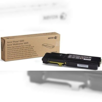 Картридж лазерный Xerox PH6600/WC6605 Yellow,Max (106R02235)