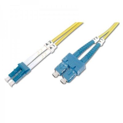 Оптический патч-корд DIGITUS LC/UPC-SC/UPC, 9/125,OS2,duplex,2m