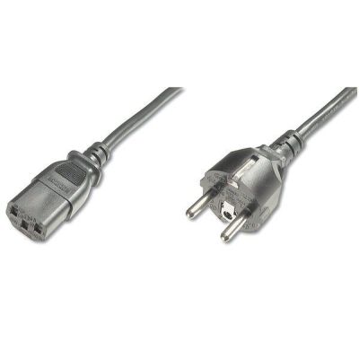 Сетевой шнур Digitus (Schuko - C13 M/F) 1.2m, black (AK-440110-012-S)