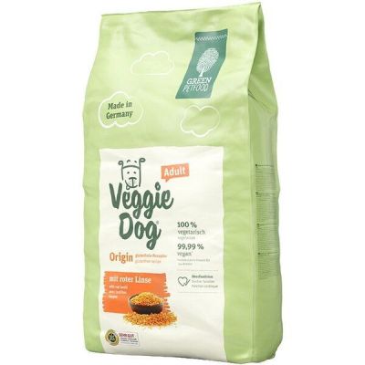 Сухой корм для собак Green Petfood VeggieDog Origin с красной чечевицей 0,9 кг