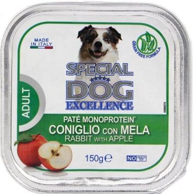 Консервы для собак Monge SDE Dog Fruit кролик с яблоком, 150