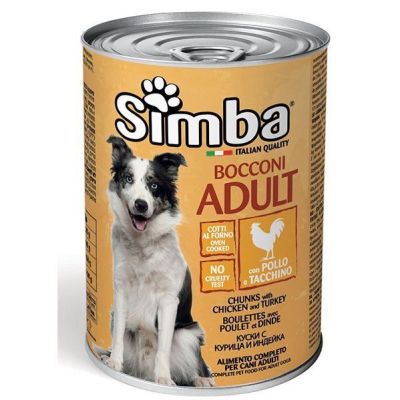 Влажный корм для собак Simba Dog Wet курица с индейкой 415 г