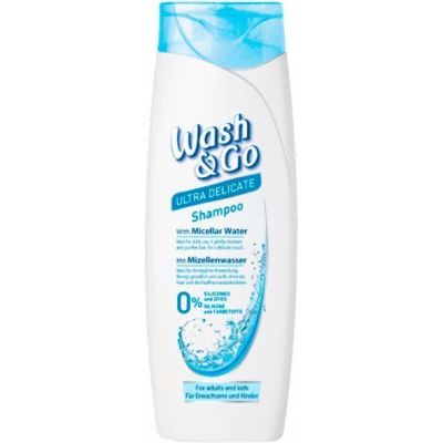 Шампунь для всех типов волос Wash&Go на мицеллярной воде 200мл